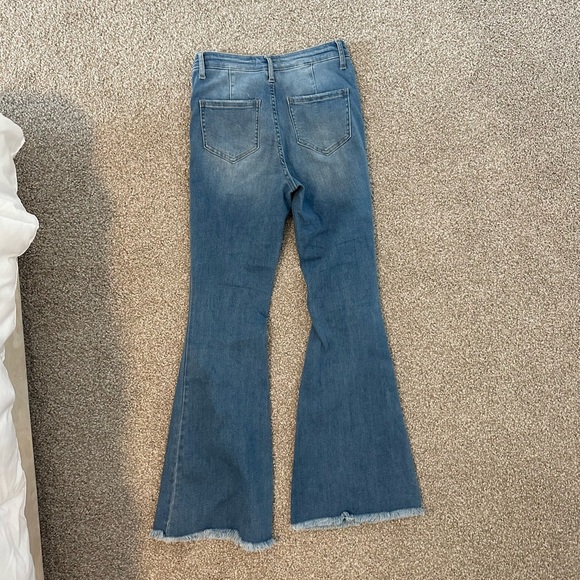 Altar’d State Distressed Flare Jeans - Picture 7 of 7